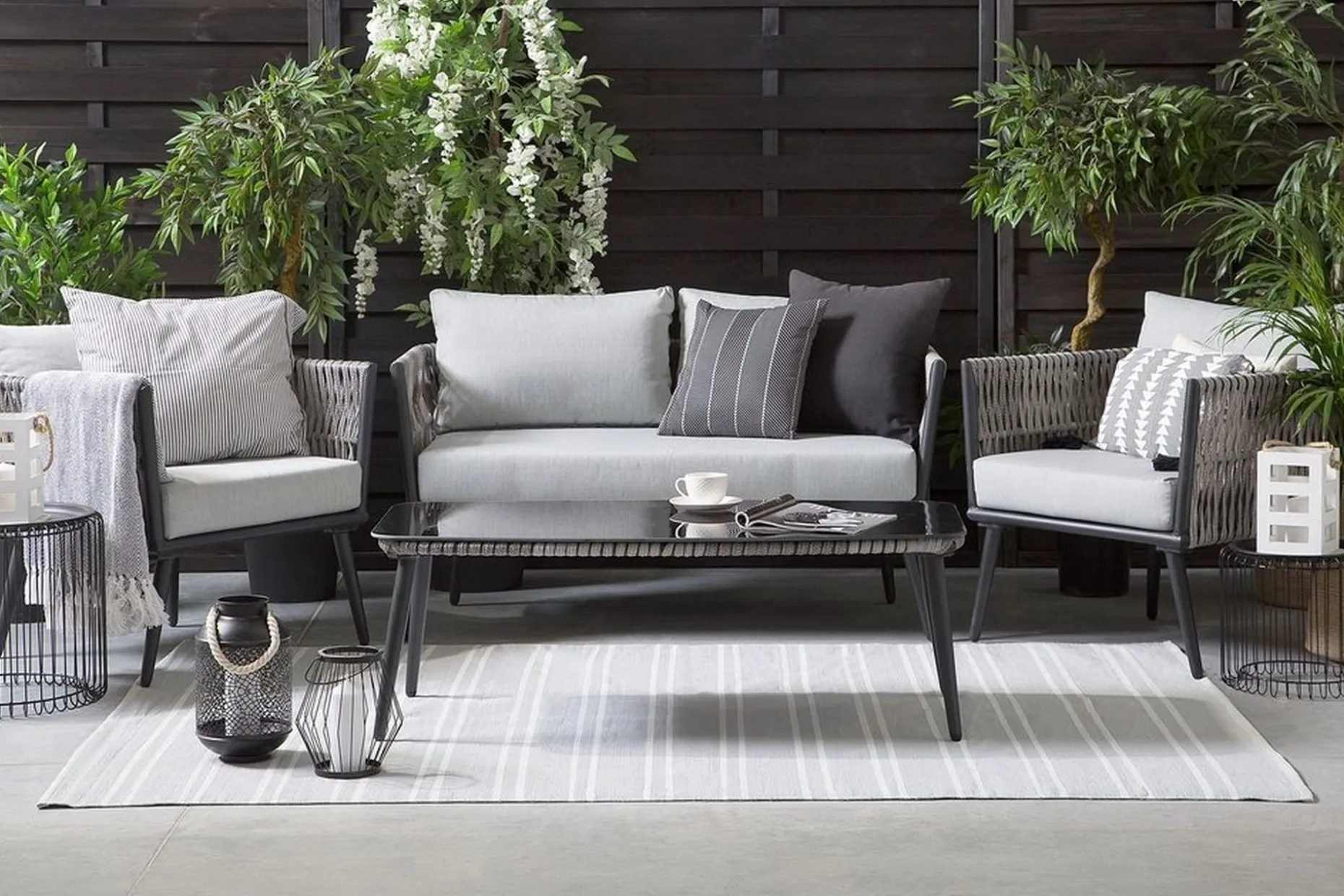 Preveza Loungegruppe 120 cm