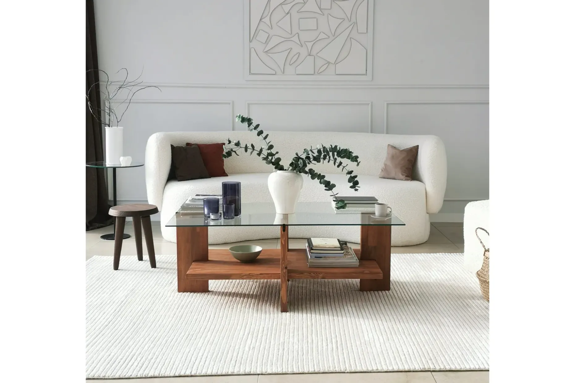 Puijas Sofabord 105x40x105 cm
