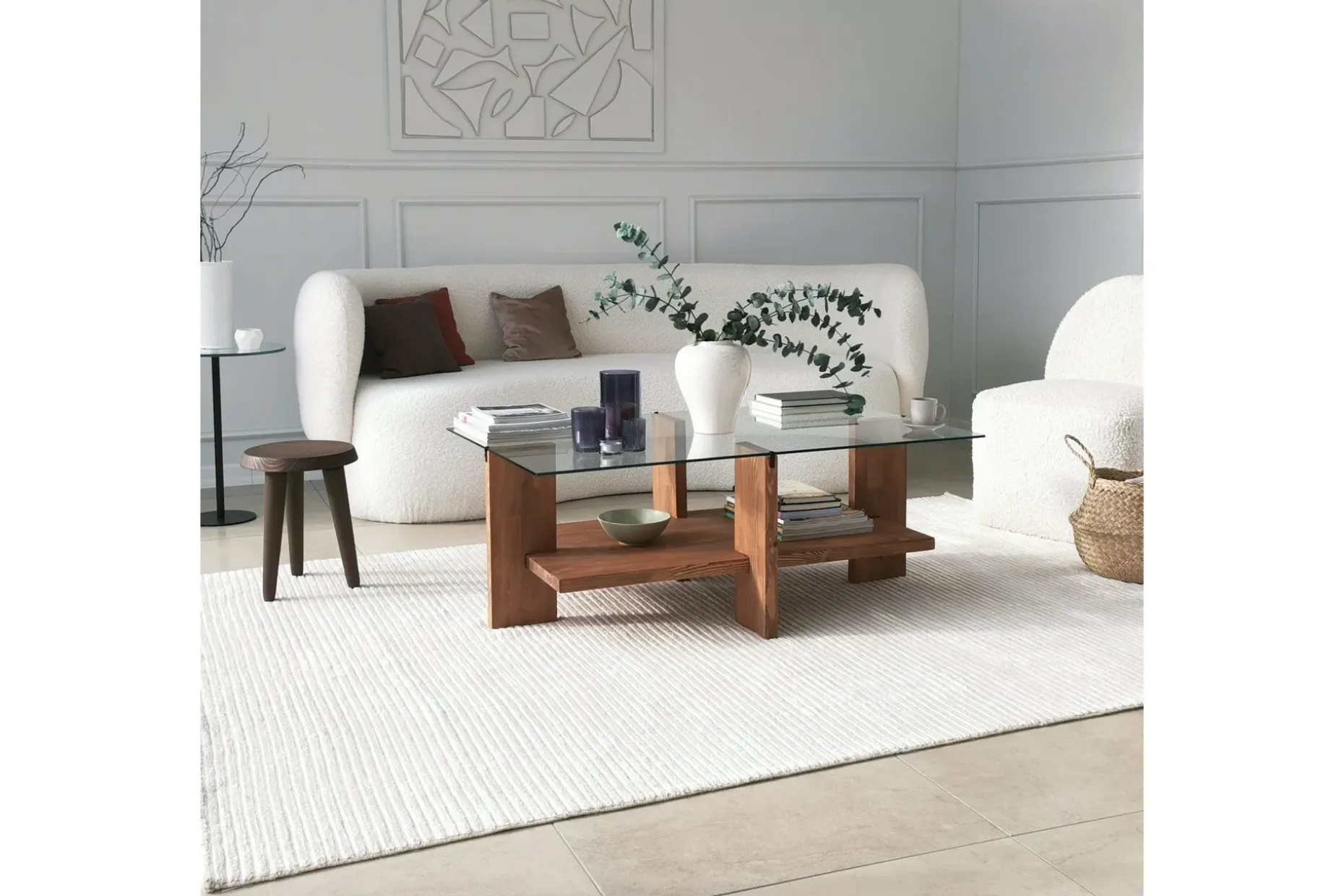 Puijas Sofabord 105x40x105 cm