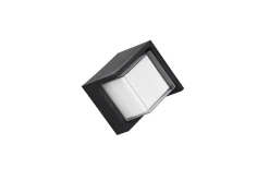 Puno LED-Vegglampe Neliö Mattsvart