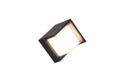 Puno LED-Vegglampe Neliö Mattsvart