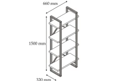 Puqa Design Bokhylle