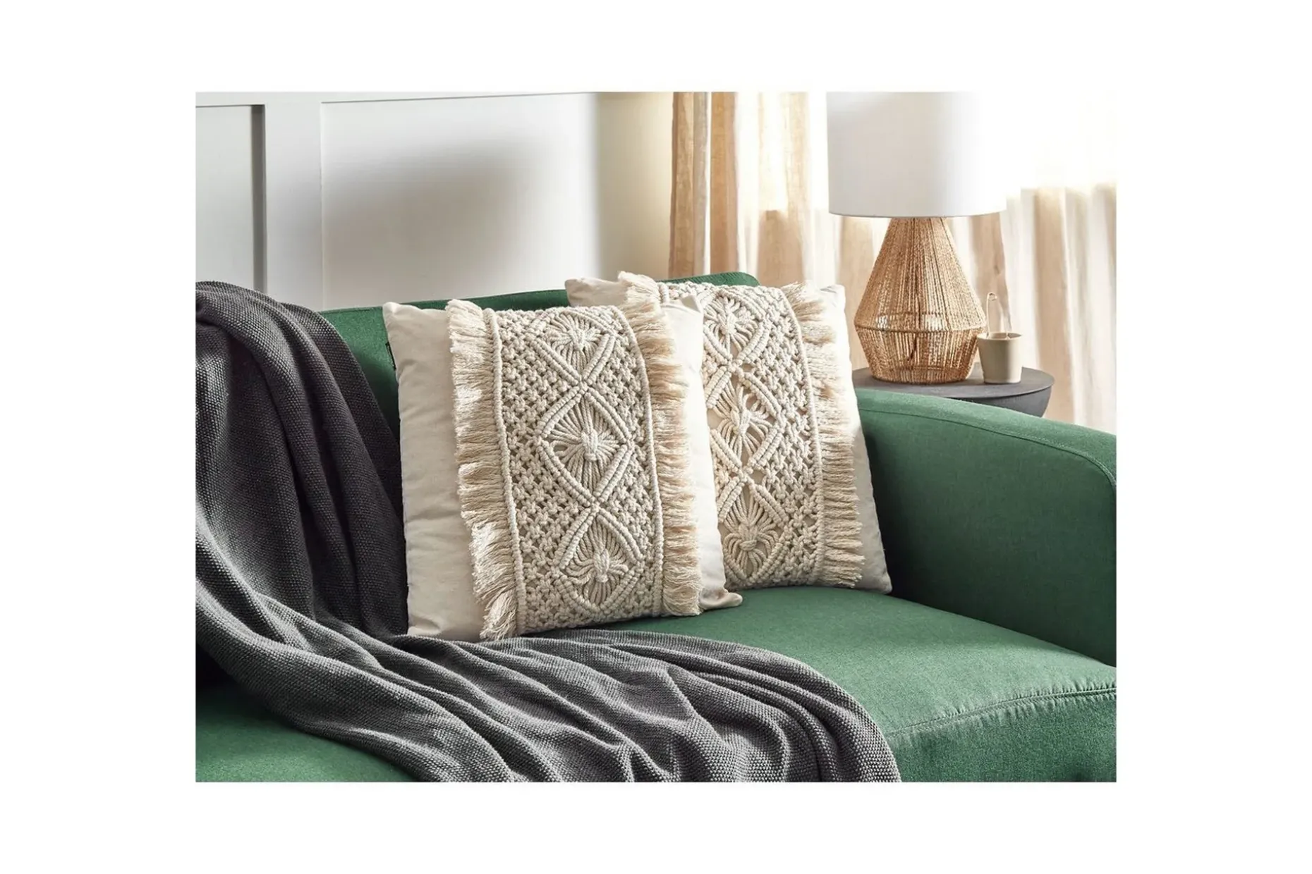 Pynteputer Kalam sett med 2 Beige