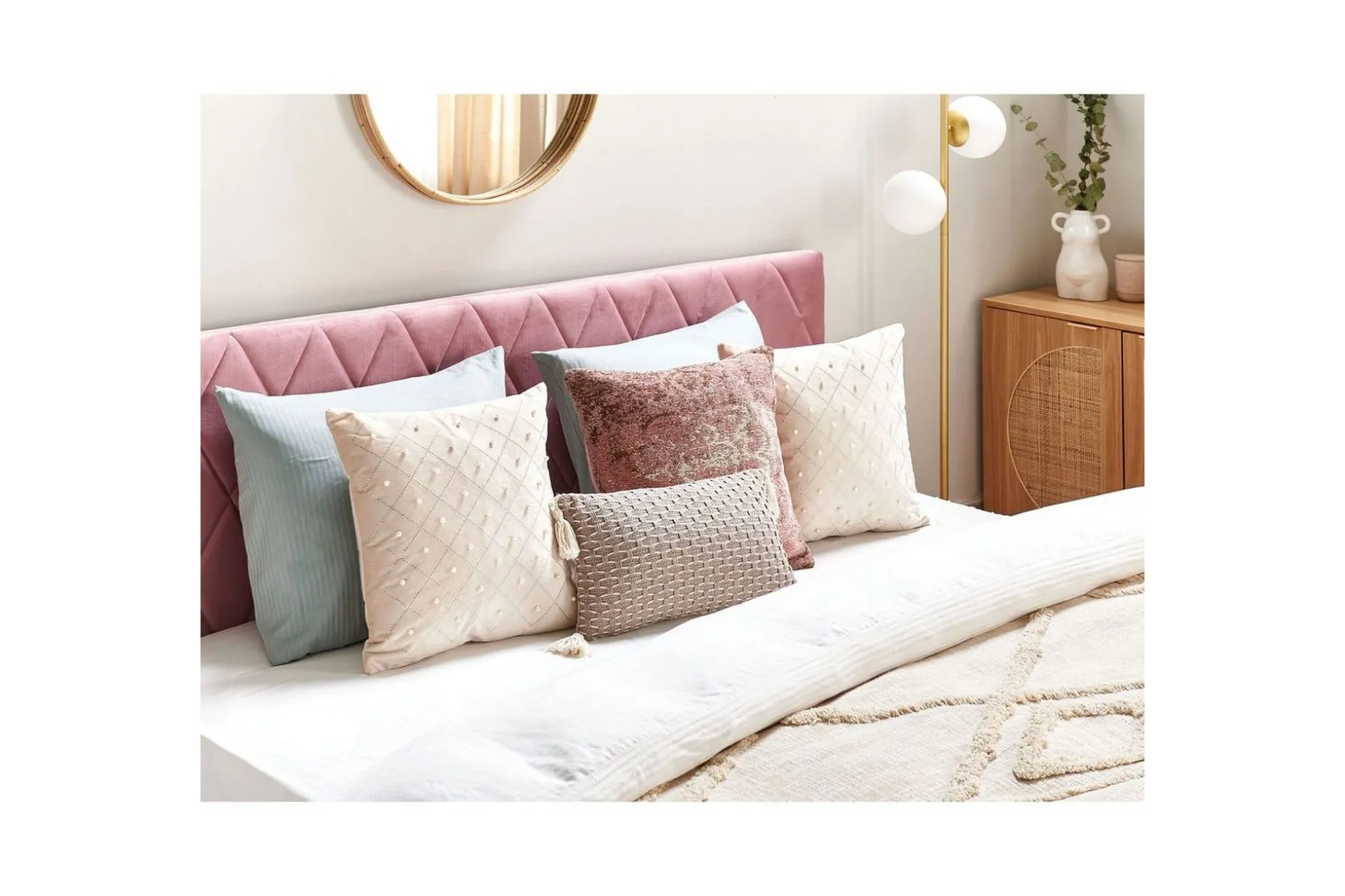 Pynteputer Yarrow sett med 2 Beige/Sølv