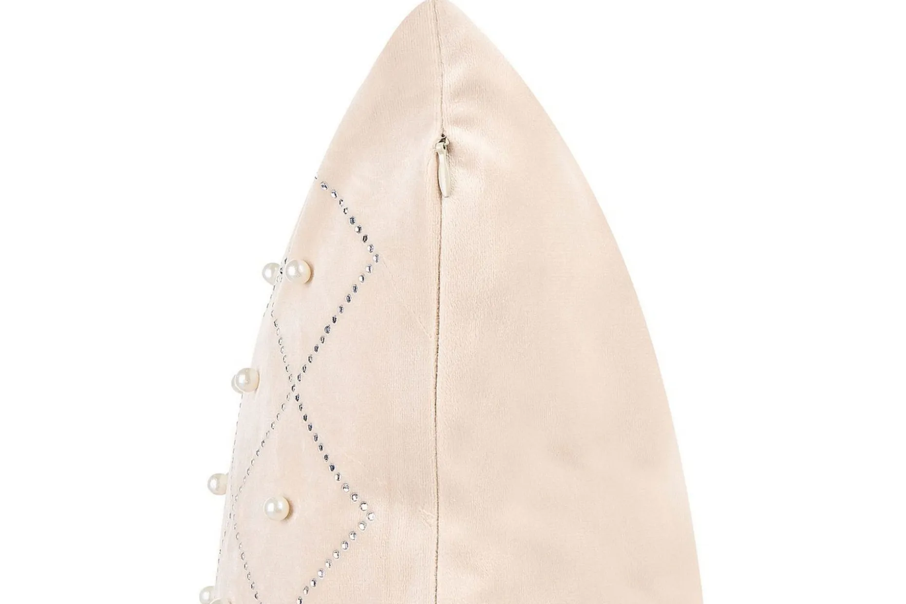 Pynteputer Yarrow sett med 2 Beige/Sølv