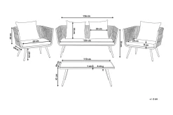 Ragusa Loungegruppe 156 cm