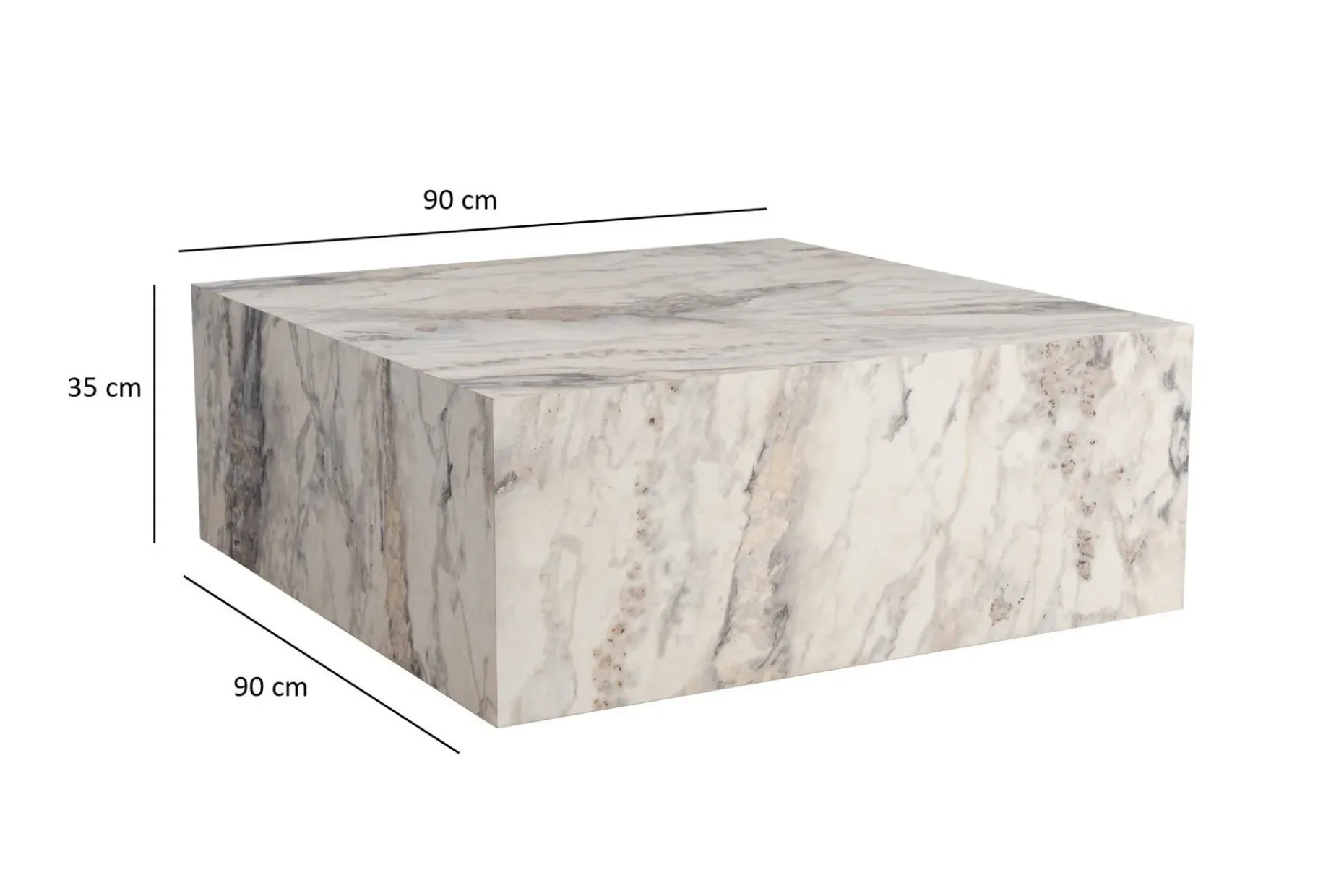 Rambabu Sofabord 90 cm