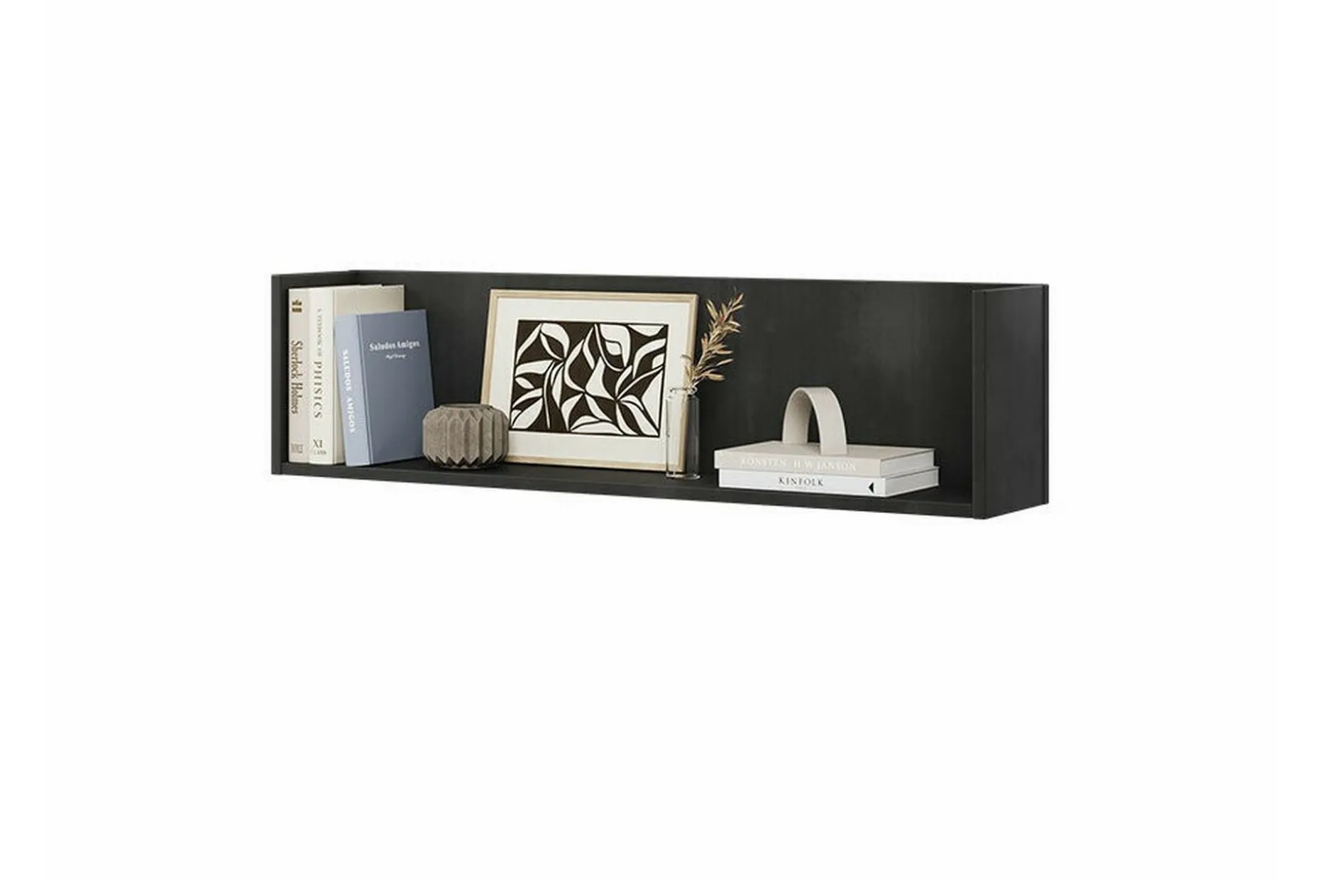 Rathmore Vägghylla 102x27 cm Dark grey