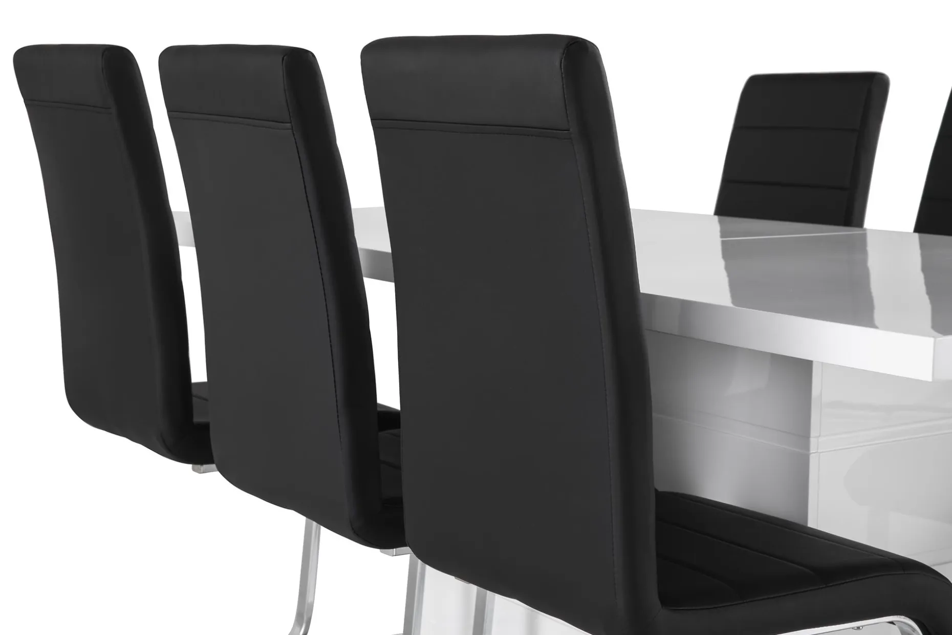 Ratliff Spisegruppe 180 cm + 6 Stoler Utvidbart med Tilleggsplate
