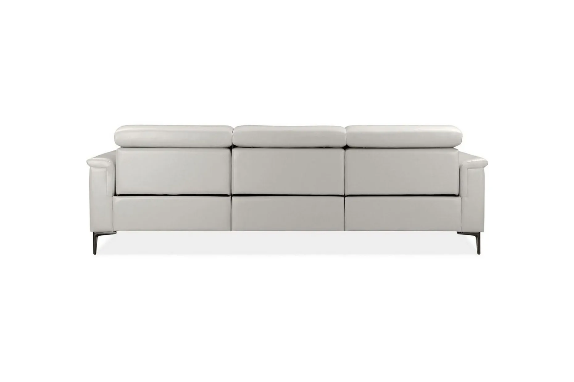 Reclinersofa med hjørne Loft24 Hjørnesofa 3-seters Lund Cream White Vänster
