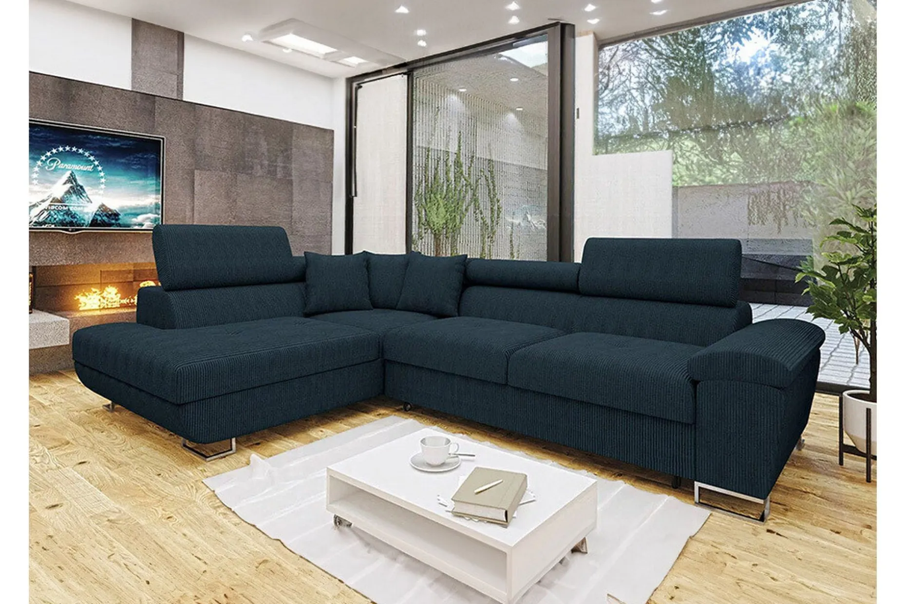 Reginia 3-seters Hjørnesovesofa
