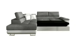 Reginia 3-sits Hörnbäddsoffa Ljusgrå