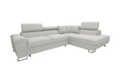 Reginia 3-sits Hörnbäddsoffa Ljusgrå