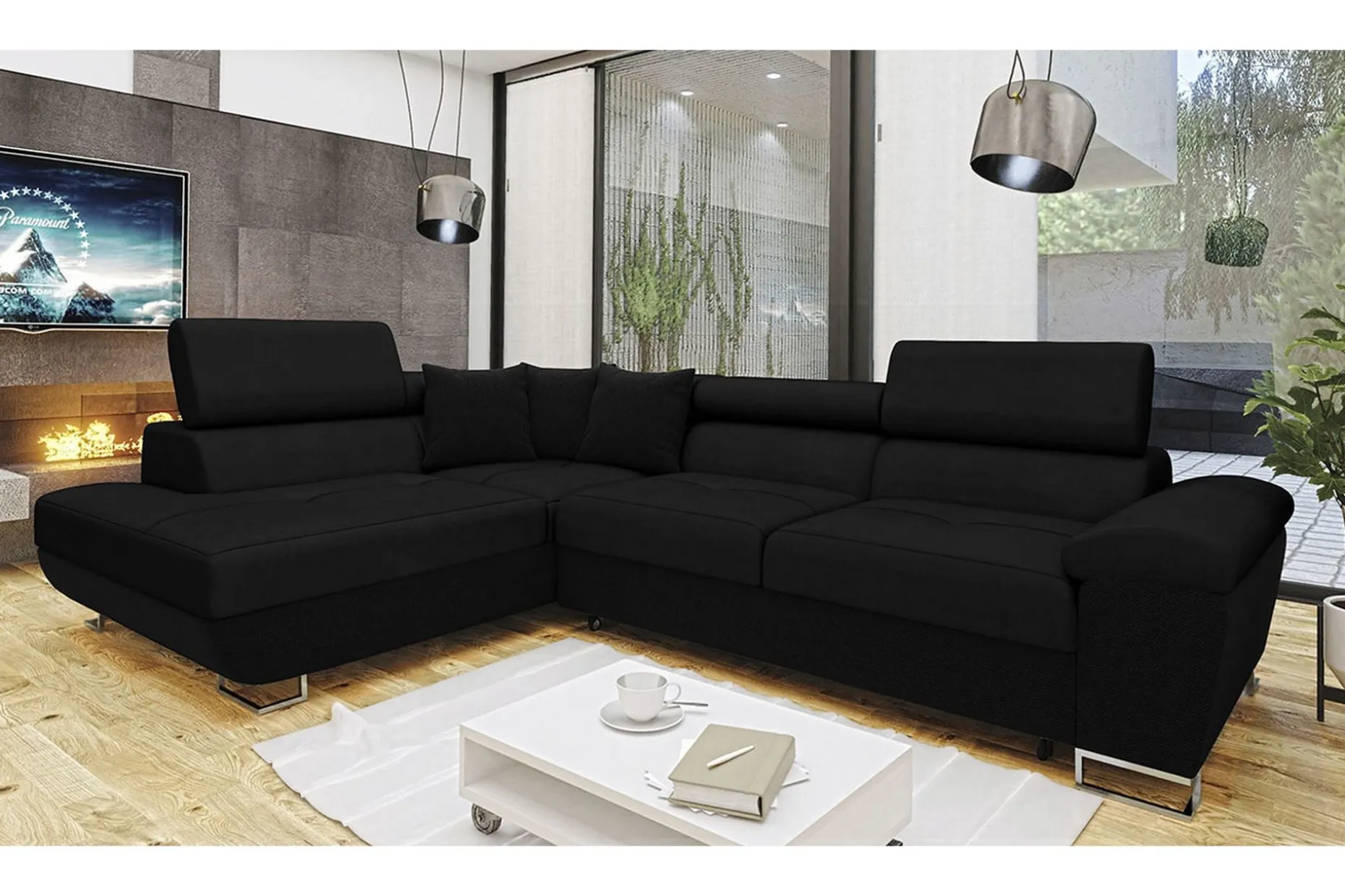 Reginia Sovesofa m. Sjeselong L-formet