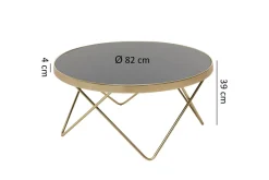 Reineck Sofabord 82 cm Rundt