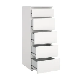 Rengo Kommode med 5 skuffer 40x40x107 cm