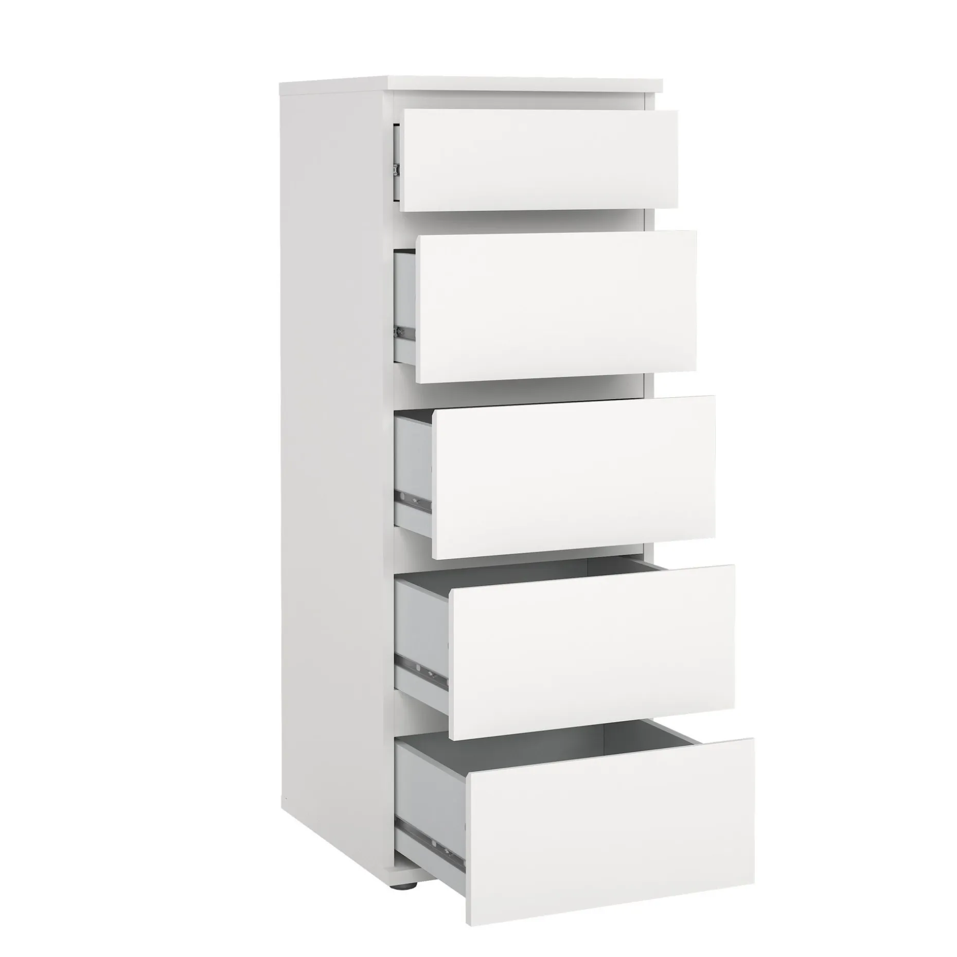 Rengo Kommode med 5 skuffer 40x40x107 cm