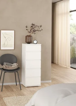 Rengo Kommode med 5 skuffer 40x40x107 cm