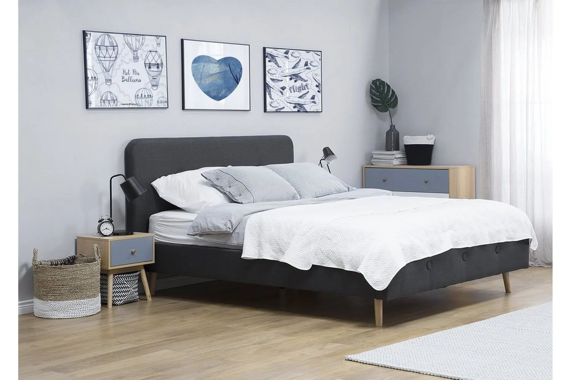Rennes Dobbeltseng 140 | 200 cm