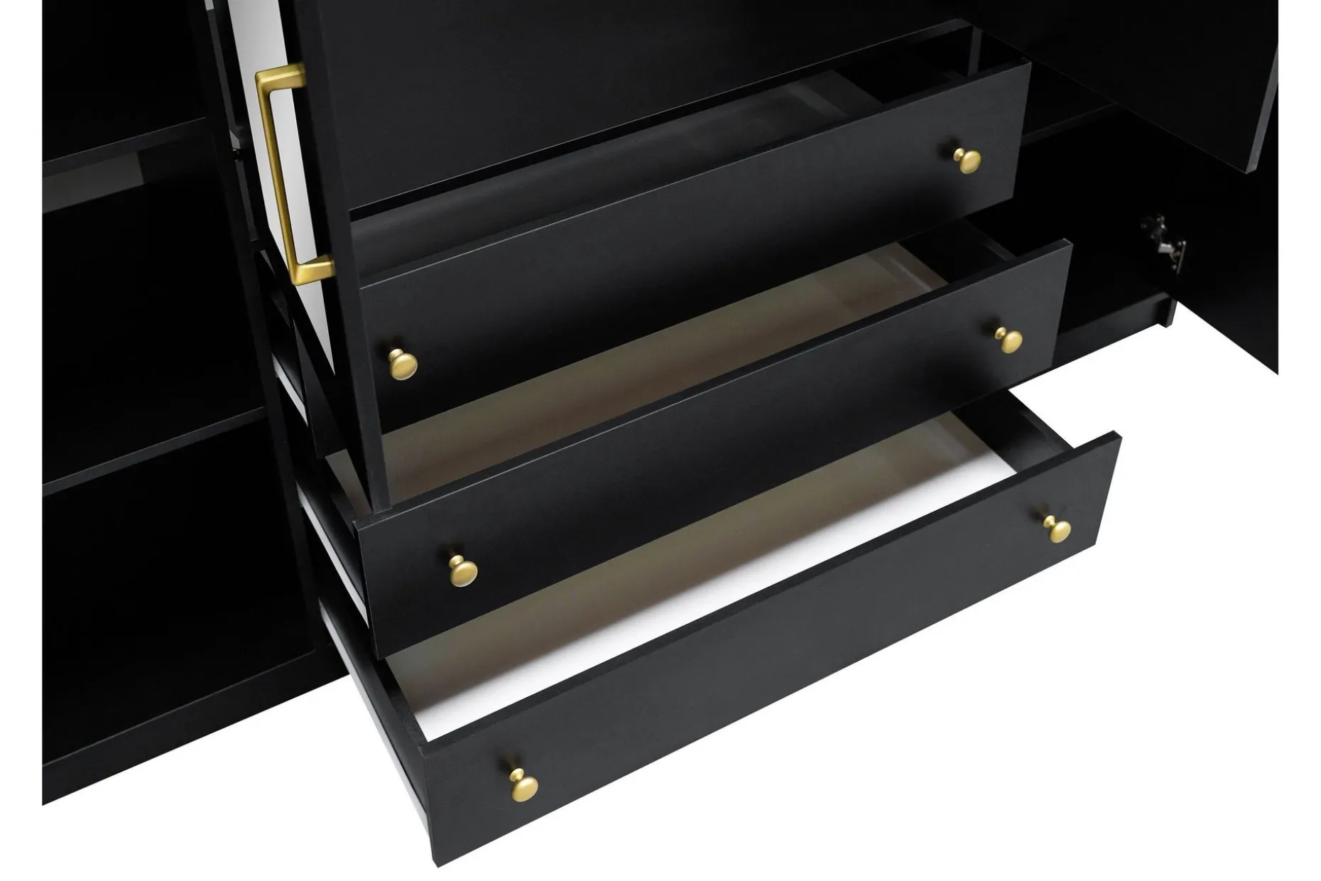 Retro Garderobe M. Speil 196x200 cm