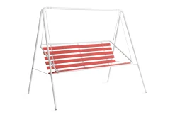 Retro 3-seter Hammock hvit ramme