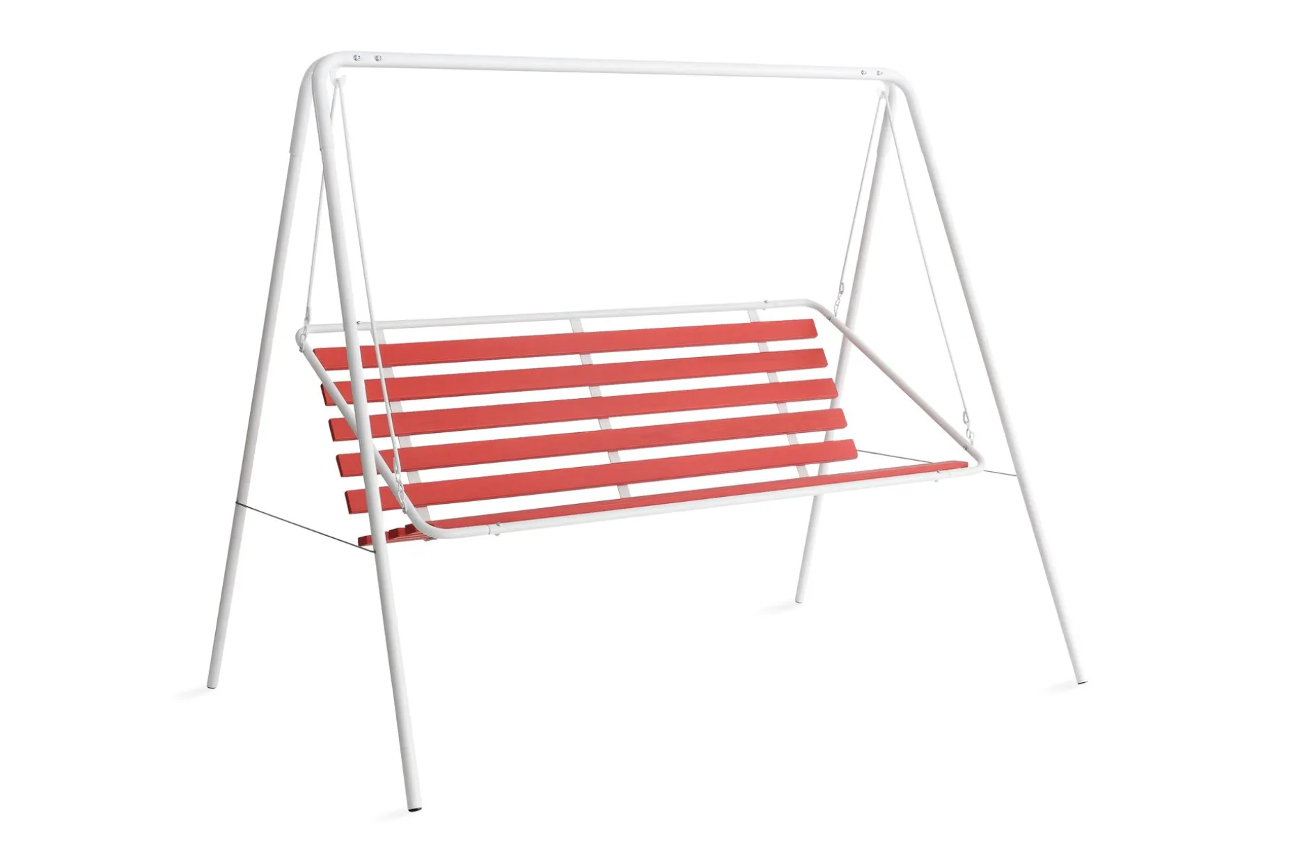 Retro 3-seter Hammock hvit ramme