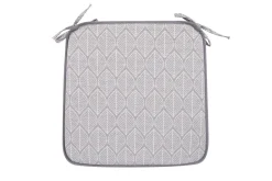 Retro Sittepute 39x39x25 cm Grå