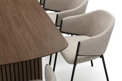 Richeto spisebord 240 cm med 8 Filip spisestoler