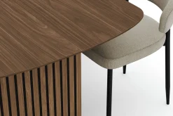 Richeto spisebord 240 cm med 6 Sawako stoler