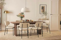Richeto Spisebord Røkt Eik 240 cm