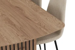 Richeto Spisegruppe 240 cm med 6 Polar Spisestoler