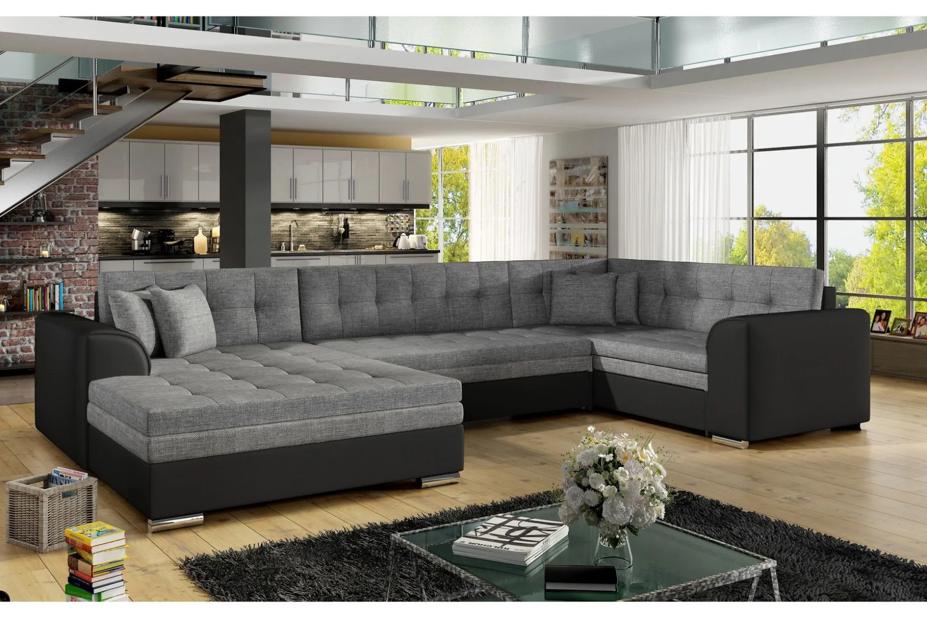 Rineta Sovesofa med Dobbeldivan