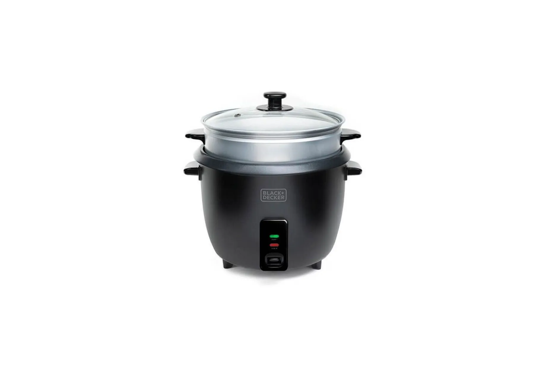 Riskoker Black+Decker 1,8L Svart