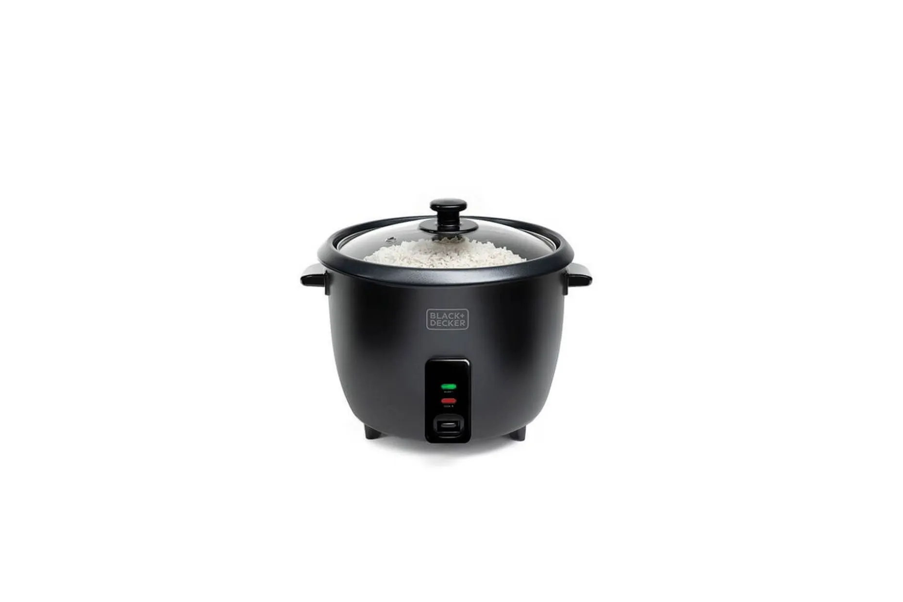 Riskoker Black+Decker 1,8L Svart
