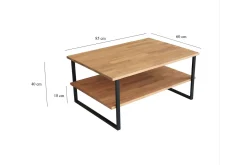 Riversdale Sofabord 85x60x85 cm