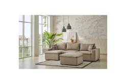 Rivran Sofa med Divan 4-sits