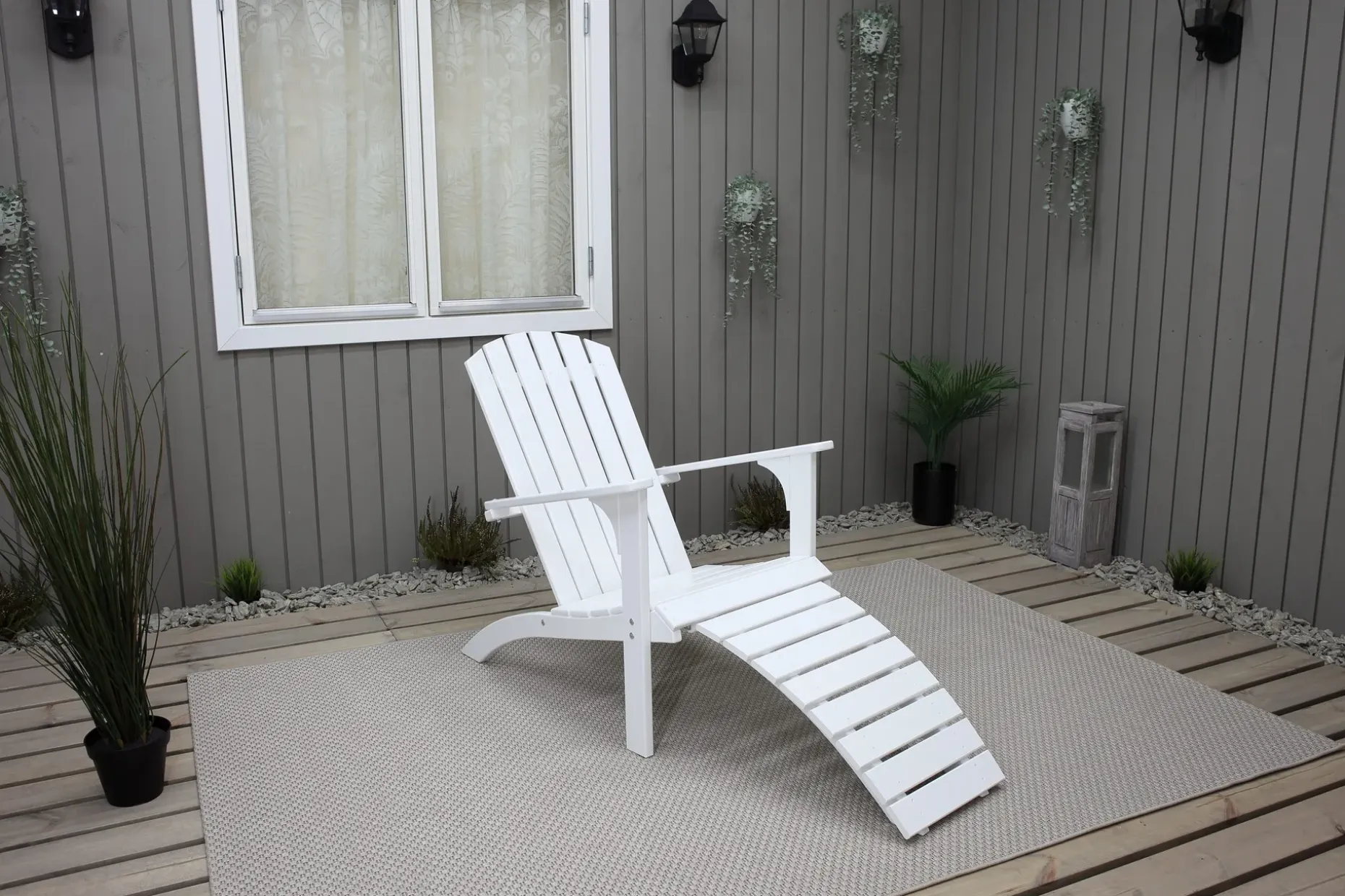 Rolston Dekkstol med Fotskammel