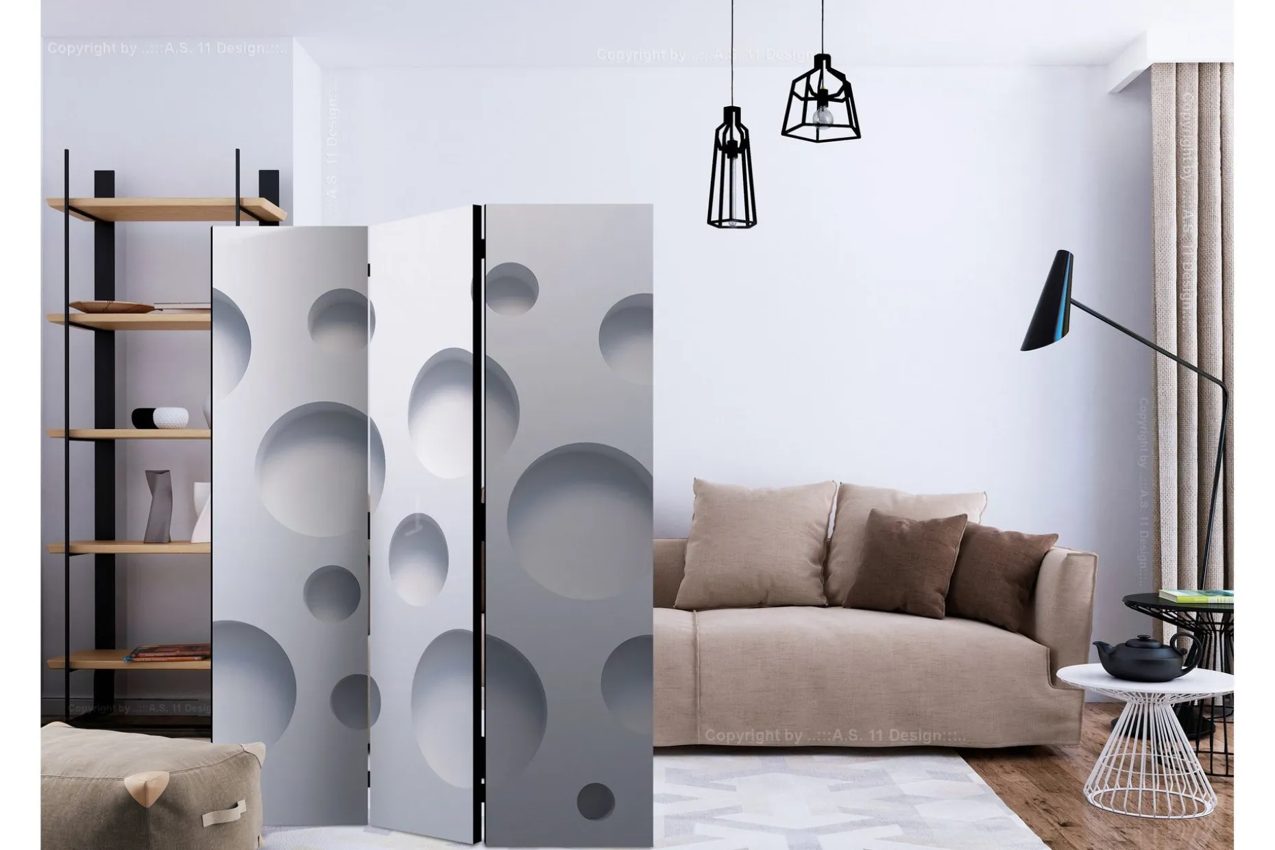 Romdeler Harmony of Modernity 113x517 cm