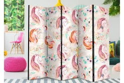 Romdeler Pastel Unicorns II 222x517 cm