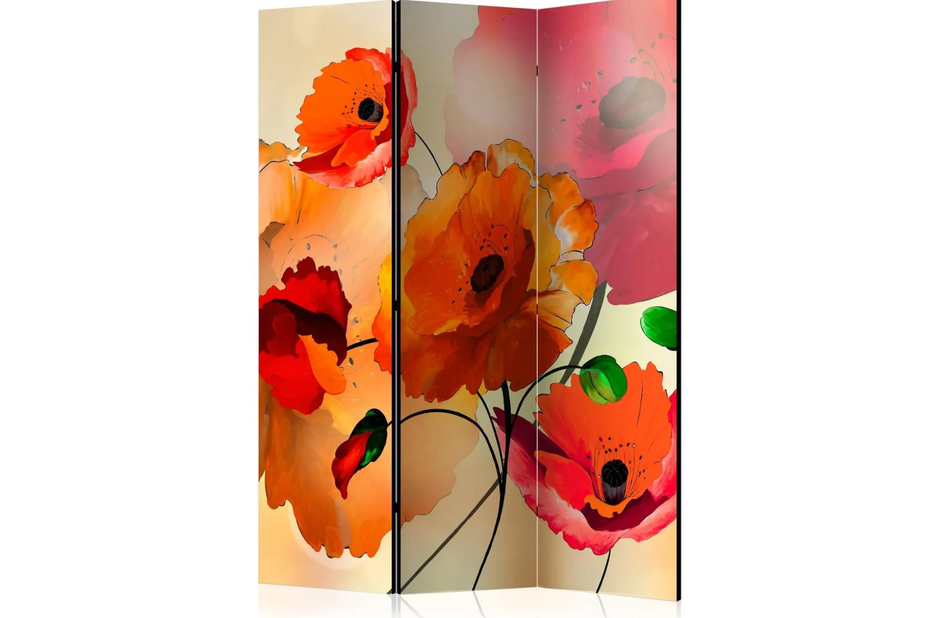 Romdeler Velvet Poppies 135x172