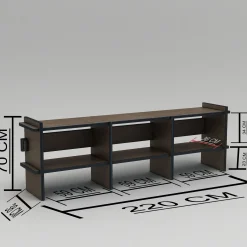 Ropira TV-benk 220 cm
