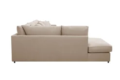 Rossita Lyx 5-seters høyrevendt U-formet ekstra dyp sofa med divan og sjeselong i stoff