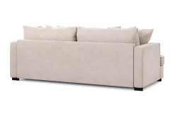Rossita 3-seters Dyp Sofa med Hel Pute i Fløyel
