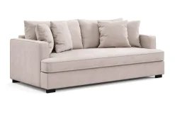 Rossita 3-seters Dyp Sofa med Hel Pute i Fløyel