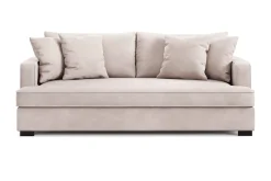 Rossita 3-seters Dyp Sofa med Hel Pute i Fløyel