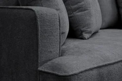 Rossita 4-seters Høyrevendt L-formet Dyp Sjeselongsofa i Chenille