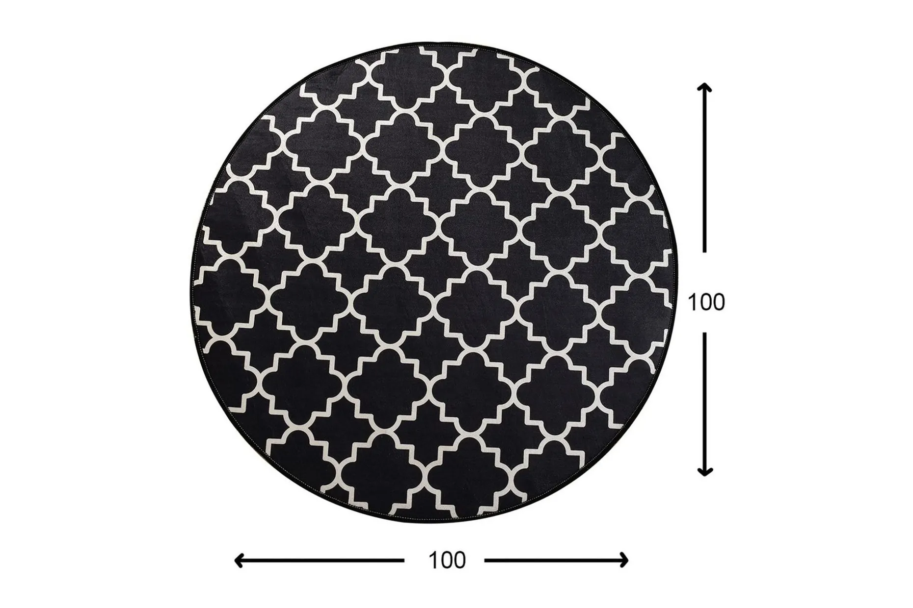 Round Matte Cup - Svart (100)