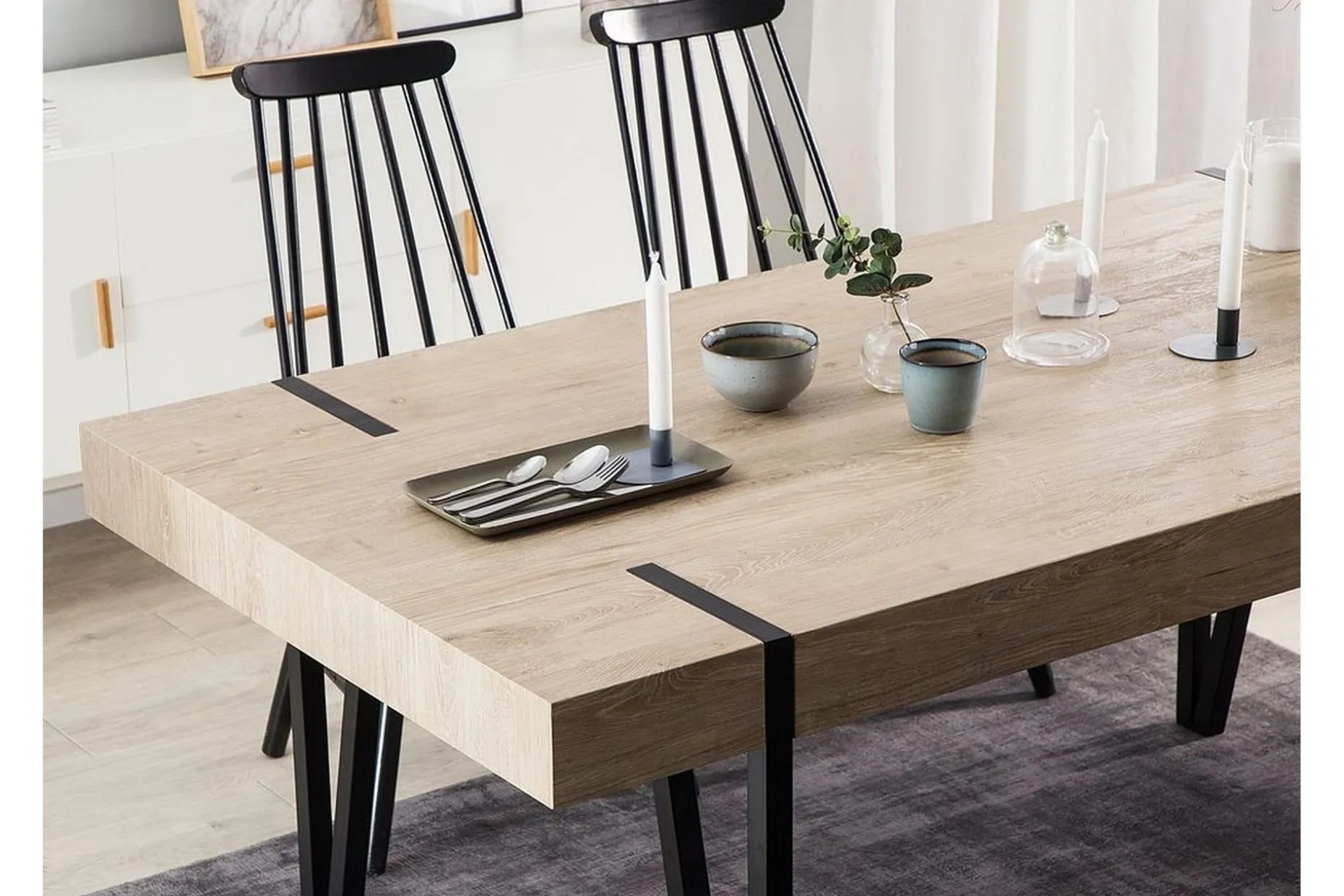 Roundtop Spisebord 150x90 cm