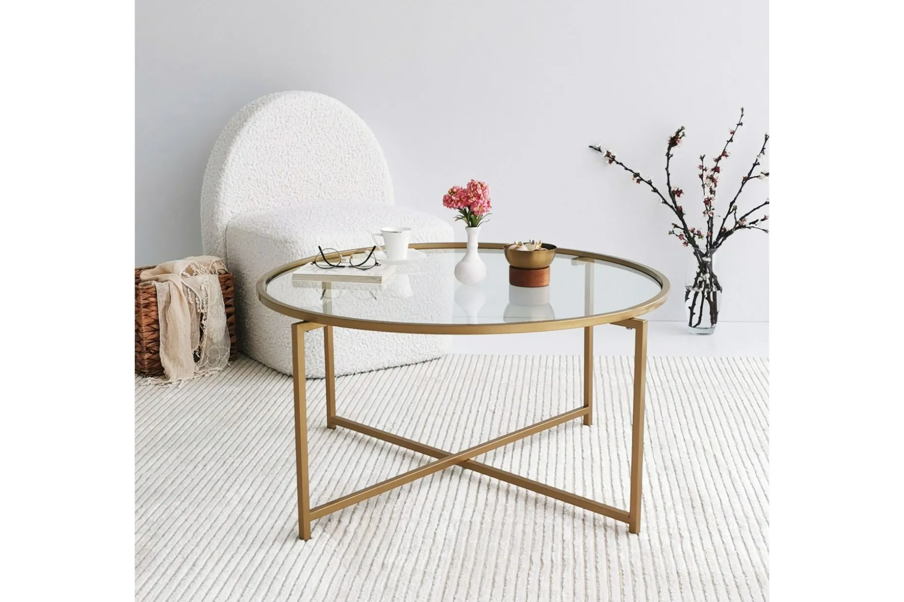 Rowman Sofabord 83 cm Rundt