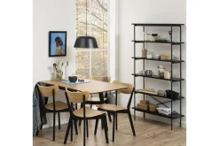 Roxby Stol Eik/Svart